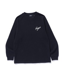 WAFFLE RAGLAN TOP