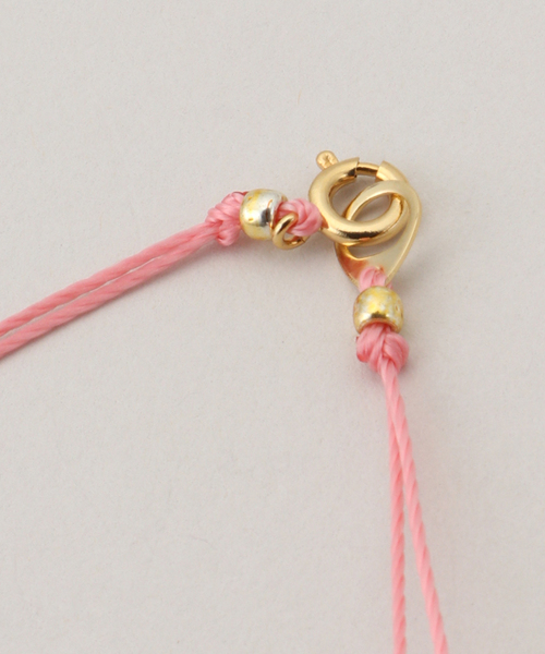 La TOTALITE(ラトータリテ)の「STEEN / スティン Code*Stone Necklace(ネックレス・レディース・ピンク・FREE)」の3枚目の写真