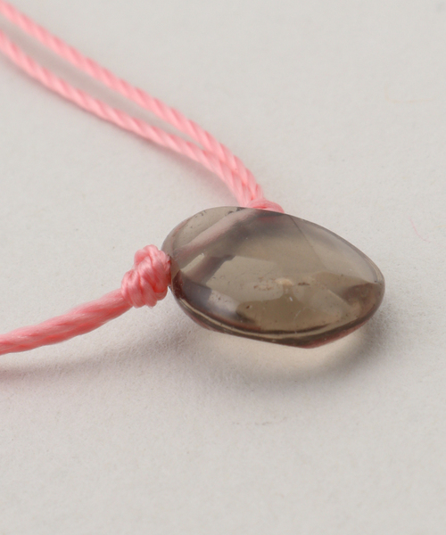La TOTALITE(ラトータリテ)の「STEEN / スティン Code*Stone Necklace(ネックレス・レディース・ピンク・FREE)」の5枚目の写真