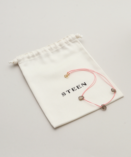 La TOTALITE(ラトータリテ)の「STEEN / スティン Code*Stone Necklace(ネックレス・レディース・ピンク・FREE)」の7枚目の写真