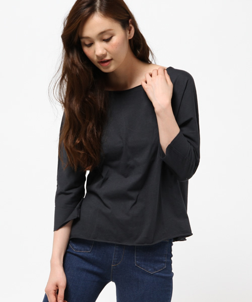 Ray BEAMS(レイビームス)の「Ray BEAMS LOS ANGELES / ドルマンスリーブ Tシャツ(Tシャツ/カットソー・レディース・ホワイト/チャコールグレー/ネイビー・ONE SIZE)」の3枚目の写真