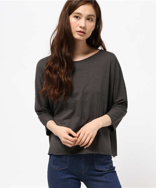Ray BEAMS(レイビームス)の「Ray BEAMS LOS ANGELES / ドルマンスリーブ Tシャツ(Tシャツ/カットソー・レディース・ホワイト/チャコールグレー/ネイビー・ONE SIZE)」の2枚目の写真