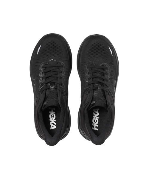 HOKA（ホカ）の「W BONDI 9 1162012-BBLC（スニーカー・メンズ・ブラック・23.5cm/23cm/24.5cm/25cm）」の3枚目の写真