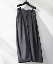 UNITED TOKYO | 【限定先行予約】AIR WOOL ストライプバレルスラックス　｜夏服/通気性/防臭/速乾/防シワ(スラックス)