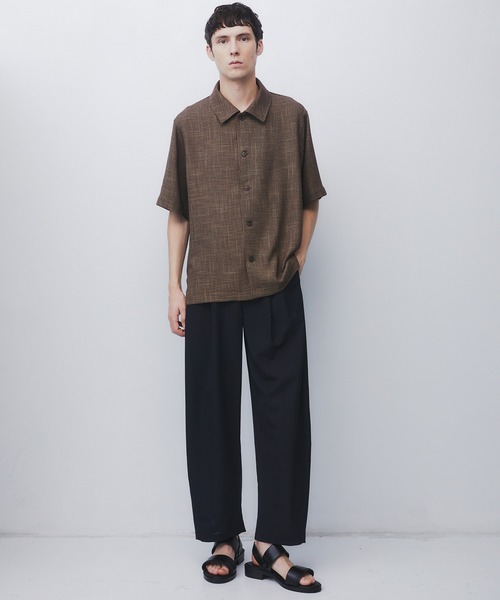 UNITED TOKYO(ユナイテッドトウキョウ)の「【限定先行予約】AIR WOOL ストライプバレルスラックス |夏服/通気性/防臭/速乾/防シワ(スラックス・メンズ・ダークネイビー/グレー・1/2/3)」の9枚目の写真