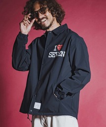 mj11763- recycle polyester coach jacket コーチジャケット(7726W290)