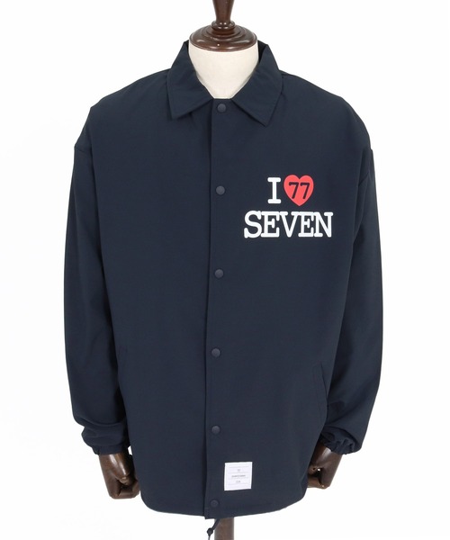 seventy seven(セブンティセブン)の「mj11763- recycle polyester coach jacket コーチジャケット(7726W290)(ブルゾン・メンズ・ブラック/ベージュ/ネイビー・M/L/XL)」の18枚目の写真