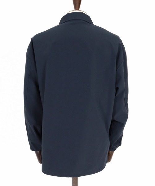 seventy seven(セブンティセブン)の「mj11763- recycle polyester coach jacket コーチジャケット(7726W290)(ブルゾン・メンズ・ブラック/ベージュ/ネイビー・M/L/XL)」の19枚目の写真