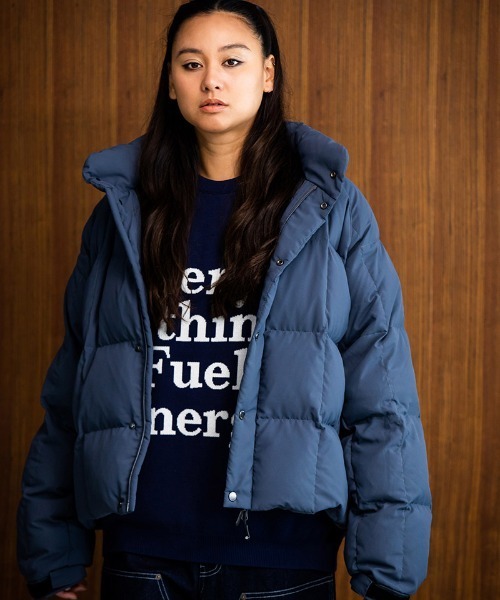 430(フォーサーティ)の「mj11779-INLV DOWN JACKET ダウンジャケット(26-139)(ダウンジャケット/コート・メンズ・ブルー/グレー/バーガンディー/ブラック・2/3/0/1)」の2枚目の写真