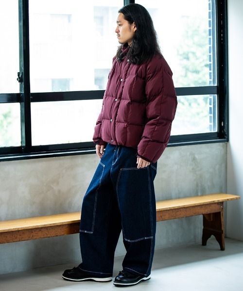430(フォーサーティ)の「mj11779-INLV DOWN JACKET ダウンジャケット(26-139)(ダウンジャケット/コート・メンズ・ブルー/グレー/バーガンディー/ブラック・2/3/0/1)」の7枚目の写真