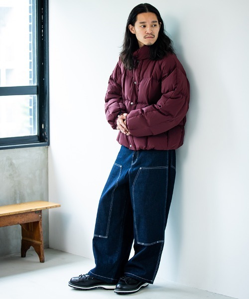 430(フォーサーティ)の「mj11779-INLV DOWN JACKET ダウンジャケット(26-139)(ダウンジャケット/コート・メンズ・ブルー/グレー/バーガンディー/ブラック・2/3/0/1)」の8枚目の写真