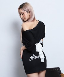 BLACKQUEEN（ブラッククイーン）の「【BLACKQUEEN】バックリボンロゴセットアップ（セットアップ）」