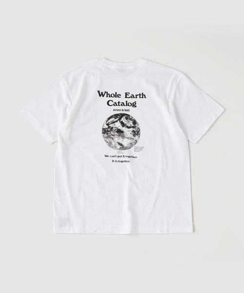 JOURNAL STANDARD(ジャーナルスタンダード)の「WHOLE EARTH CATALOG PRINT TEE(Tシャツ/カットソー・メンズ・ホワイト/ブラック/チャコールグレー・LARGE/MEDIUM/X-LARGE)」の12枚目の写真
