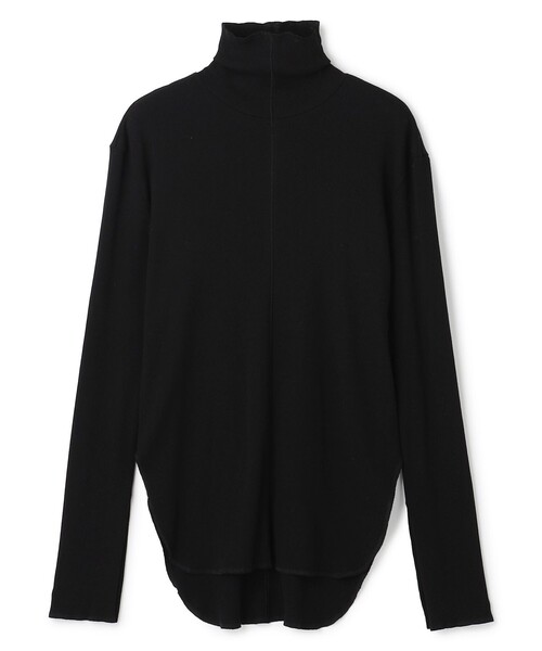 uncrave(アンクレイヴ)の「ヴィンテージリブ ハイネックトップス(Tシャツ/カットソー・レディース・ダークブラウン系/ホワイト系/ブラック系・F)」の18枚目の写真