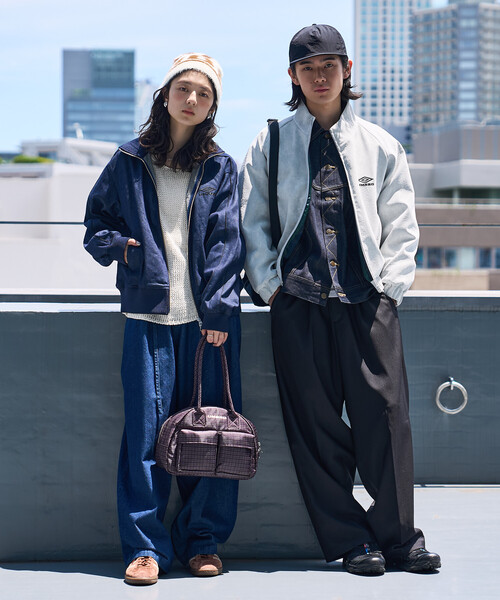 よ*お様 アンブロ　フリークスストア　セットアップ　XL UMBRO × FREAK'S STORE/アンブロ 別注 DENIM Track Jacket 10oz/デニム