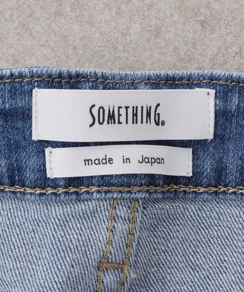 U by SPICK&SPAN(ユーバイスピックアンドスパン)の「《 追加 / 新色 》SOMETHING / サムシング HANA CURVE TAPERED(デニムパンツ・レディース・ブラック/ブルー・SMALL/MEDIUM/LARGE)」の20枚目の写真