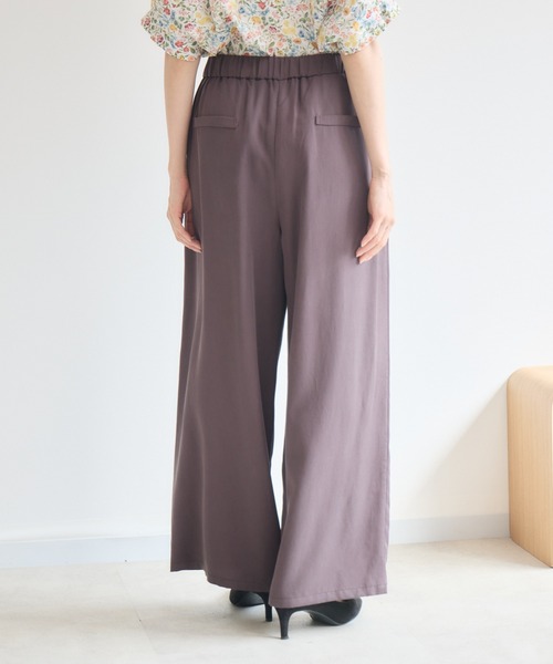 KATHARINE ROSS(キャサリンロス)の「セル・フローパンツ(その他パンツ・レディース・ダークブラウン/ブラック・FREE)」の15枚目の写真
