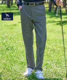 adabat（アダバット）の「【ADABAT NAVY】ピンチェックテーパードパンツ（その他パンツ）」