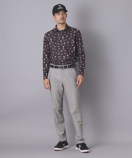 adabat(アダバット)の「【ADABAT NAVY】ピンチェックテーパードパンツ(その他パンツ・メンズ・グレー系1/ホワイト系4・46/48/50/52)」の9枚目の写真