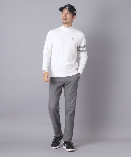adabat(アダバット)の「【ADABAT NAVY】ピンチェックテーパードパンツ(その他パンツ・メンズ・グレー系1/ホワイト系4・46/48/50/52)」の18枚目の写真