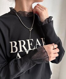 【WEB限定】BREAK ALEGフロッキーレイヤードロンTEE