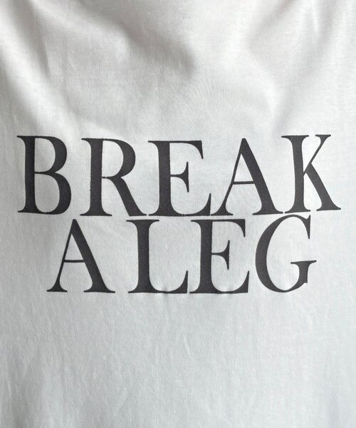 DouDou（ドゥドゥ）の「【WEB限定】BREAK ALEGフロッキーレイヤードロンTEE（Tシャツ/カットソー・レディース・オフホワイト/ブラック・FREE）」の21枚目の写真