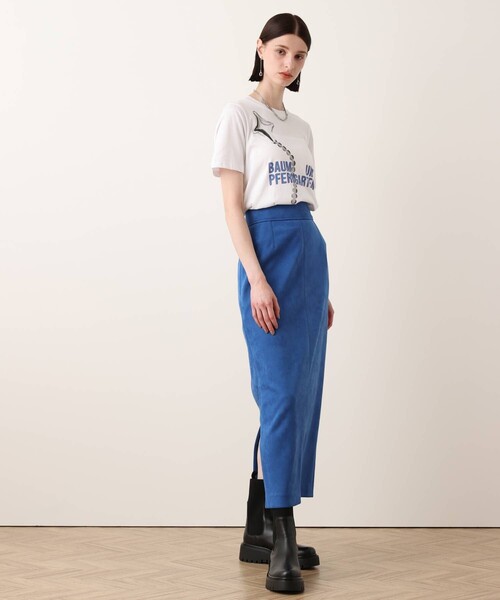 allureville(アルアバイル)の「【BAUM UND PFERDGARTEN(バウムアンドヘルガーデン)】BALLON T-SHIRTS(Tシャツ/カットソー・レディース・ホワイト/ライトブルー・0)」の8枚目の写真