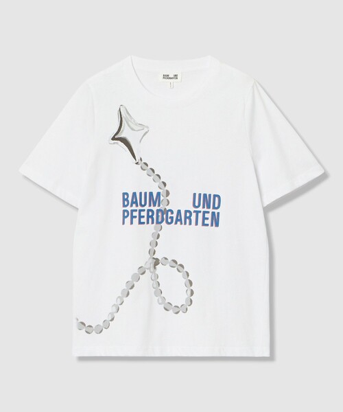 allureville(アルアバイル)の「【BAUM UND PFERDGARTEN(バウムアンドヘルガーデン)】BALLON T-SHIRTS(Tシャツ/カットソー・レディース・ホワイト/ライトブルー・0)」の11枚目の写真