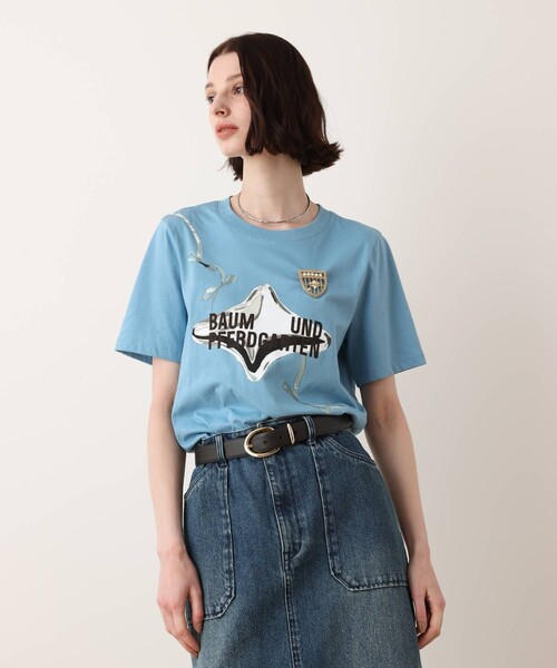 allureville(アルアバイル)の「【BAUM UND PFERDGARTEN(バウムアンドヘルガーデン)】BALLON T-SHIRTS(Tシャツ/カットソー・レディース・ホワイト/ライトブルー・0)」の19枚目の写真