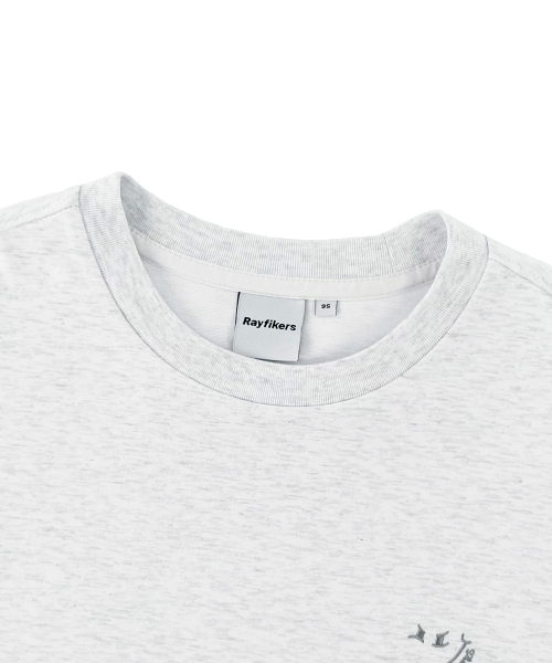 RAYFIKERS(レイフィカース)の「エッセンシャルスモールロゴショートスリーブMQ7TU443_LIGHT GREY(Tシャツ/カットソー・メンズ・その他・100/95/105)」の3枚目の写真