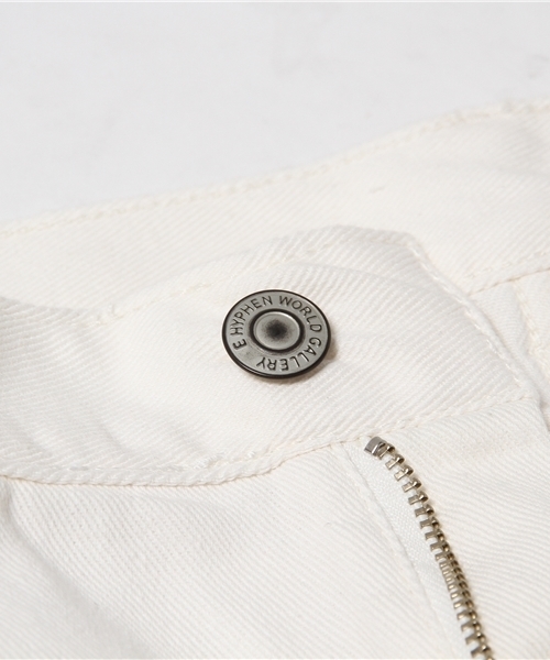 E hyphen world gallery（イーハイフンワールドギャラリー）の「ストレートデニムパンツ（その他パンツ・レディース・インディゴブルー/ライトインディゴブルー/アイボリー・SMALL/MEDIUM）」の13枚目の写真