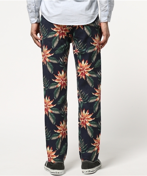 NANO universe(ナノユニバース)の「花柄プリペラパンツ(その他パンツ・メンズ・オフホワイト/ネイビー/オリーブ・42/44/46/40)」の5枚目の写真