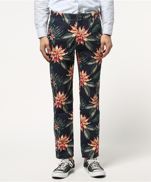 NANO universe(ナノユニバース)の「花柄プリペラパンツ(その他パンツ・メンズ・オフホワイト/ネイビー/オリーブ・42/44/46/40)」の6枚目の写真