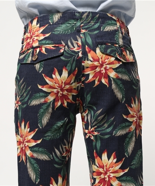 NANO universe(ナノユニバース)の「花柄プリペラパンツ(その他パンツ・メンズ・オフホワイト/ネイビー/オリーブ・42/44/46/40)」の8枚目の写真