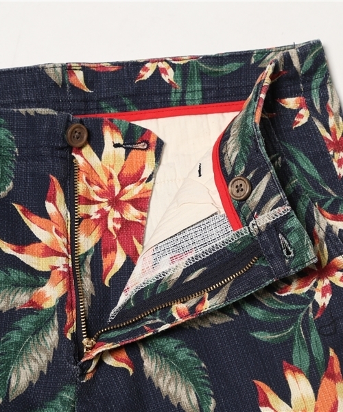 NANO universe(ナノユニバース)の「花柄プリペラパンツ(その他パンツ・メンズ・オフホワイト/ネイビー/オリーブ・42/44/46/40)」の11枚目の写真