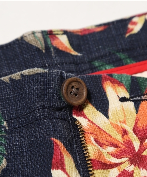 NANO universe(ナノユニバース)の「花柄プリペラパンツ(その他パンツ・メンズ・オフホワイト/ネイビー/オリーブ・42/44/46/40)」の12枚目の写真