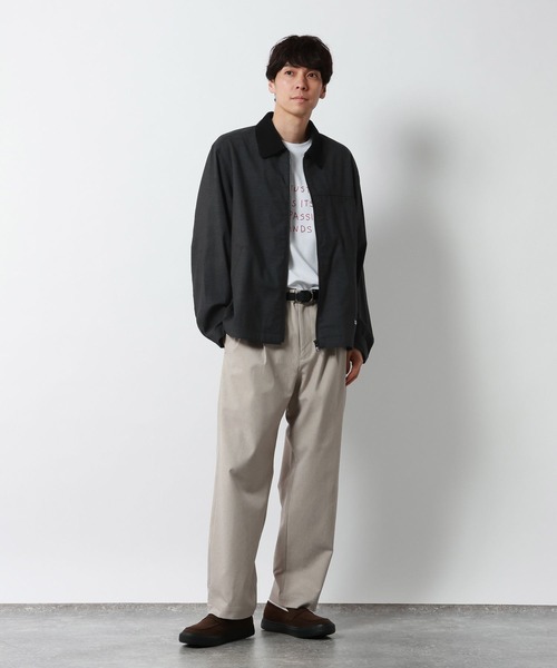 GLOBAL WORK(グローバルワーク)の「クリーンデニム/ZIPジャケット/901588(デニムジャケット・メンズ・ダークブルー・SMALL/LARGE/MEDIUM)」の2枚目の写真