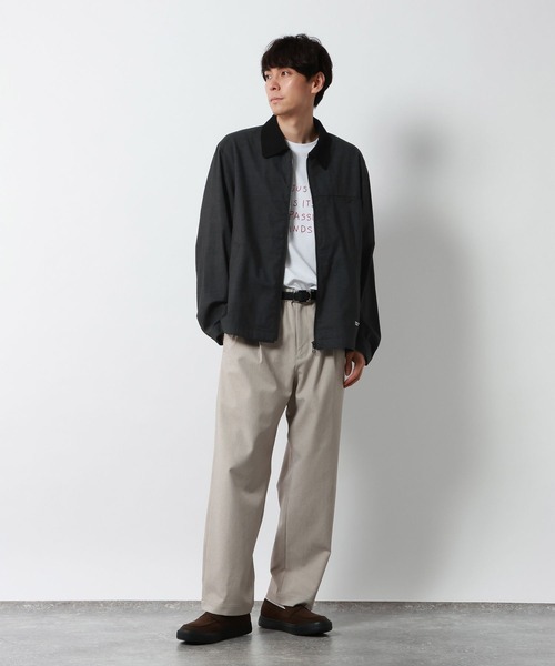 GLOBAL WORK(グローバルワーク)の「クリーンデニム/ZIPジャケット/901588(デニムジャケット・メンズ・ダークブルー・SMALL/LARGE/MEDIUM)」の3枚目の写真