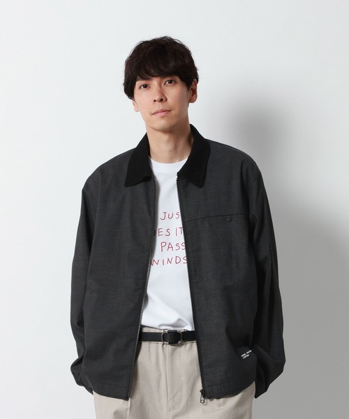 GLOBAL WORK(グローバルワーク)の「クリーンデニム/ZIPジャケット/901588(デニムジャケット・メンズ・ダークブルー・SMALL/LARGE/MEDIUM)」の6枚目の写真