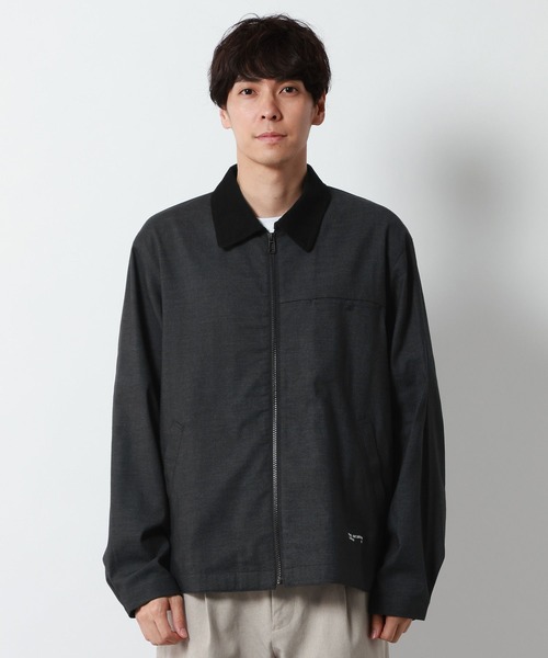 GLOBAL WORK(グローバルワーク)の「クリーンデニム/ZIPジャケット/901588(デニムジャケット・メンズ・ダークブルー・SMALL/LARGE/MEDIUM)」の8枚目の写真