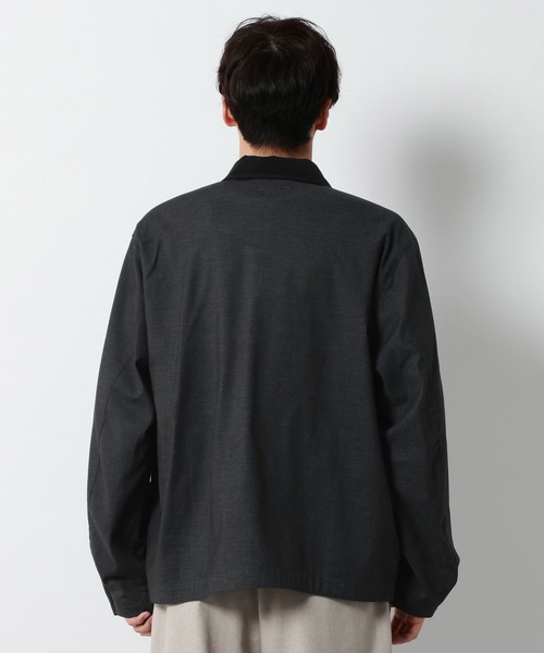 GLOBAL WORK(グローバルワーク)の「クリーンデニム/ZIPジャケット/901588(デニムジャケット・メンズ・ダークブルー・SMALL/LARGE/MEDIUM)」の10枚目の写真