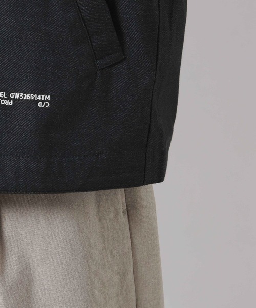 GLOBAL WORK(グローバルワーク)の「クリーンデニム/ZIPジャケット/901588(デニムジャケット・メンズ・ダークブルー・SMALL/LARGE/MEDIUM)」の13枚目の写真