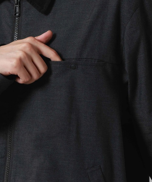 GLOBAL WORK(グローバルワーク)の「クリーンデニム/ZIPジャケット/901588(デニムジャケット・メンズ・ダークブルー・SMALL/LARGE/MEDIUM)」の14枚目の写真