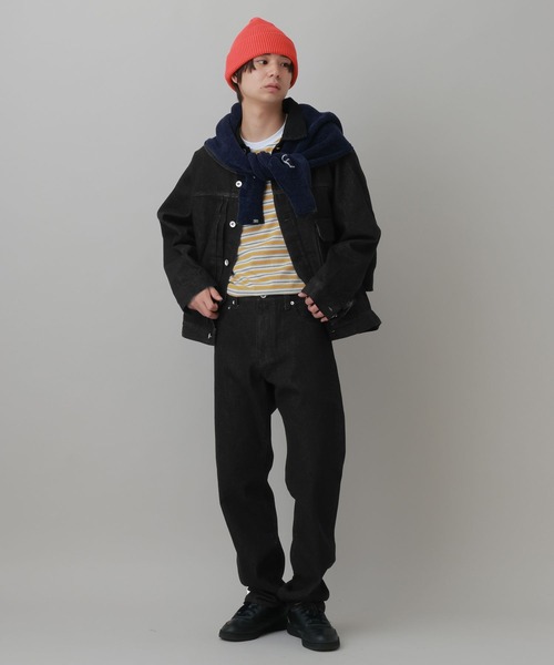 LAKOLE(ラコレ)の「デニムスリムパンツ(MEN) / 1068078(デニムパンツ・メンズ・ブラック/インディゴブルー・X-LARGE/LARGE/MEDIUM/SMALL)」の5枚目の写真