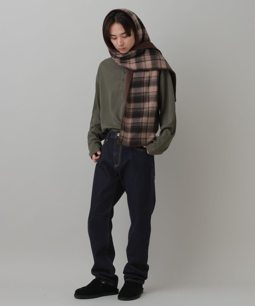 LAKOLE(ラコレ)の「デニムスリムパンツ(MEN) / 1068078(デニムパンツ・メンズ・ブラック/インディゴブルー・X-LARGE/LARGE/MEDIUM/SMALL)」の9枚目の写真
