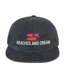 BEACHESANDCREAM（ビーチスアンドクリーム）の「Wave Plat-Ball cap-charcoal（キャップ）」