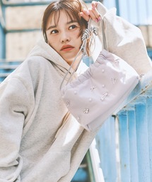 Casselini（キャセリーニ）の「【Casselini】COLORME別注チャーム付き4WAYショルダーバッグ(野崎智子着用)（ショルダーバッグ）」