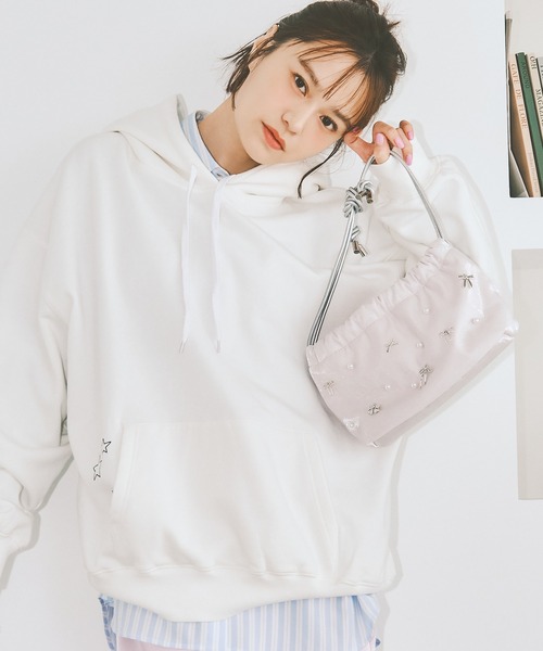 Casselini(キャセリーニ)の「【Casselini】COLORME別注チャーム付き4WAYショルダーバッグ(野崎智子着用)(ショルダーバッグ・レディース・ピンク・FREE)」の3枚目の写真