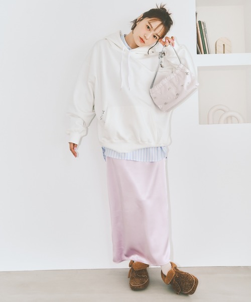 Casselini(キャセリーニ)の「【Casselini】COLORME別注チャーム付き4WAYショルダーバッグ(野崎智子着用)(ショルダーバッグ・レディース・ピンク・FREE)」の8枚目の写真