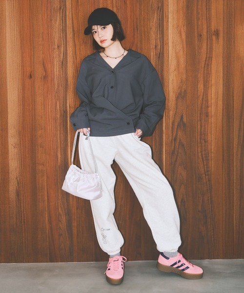Casselini(キャセリーニ)の「【Casselini】COLORME別注チャーム付き4WAYショルダーバッグ(野崎智子着用)(ショルダーバッグ・レディース・ピンク・FREE)」の11枚目の写真